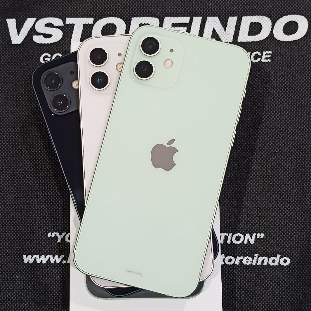 iPhone 12 128 GB Garansi Resmi iBox Indonesia Second Bekas Original