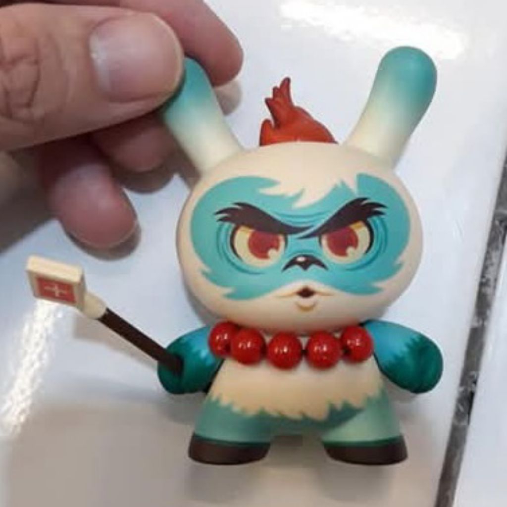 dunny argyle warrior kidrobot