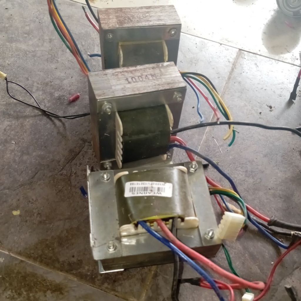 trapo trafo UPS inverter CT 7V 14V Trapo bekas cas aki