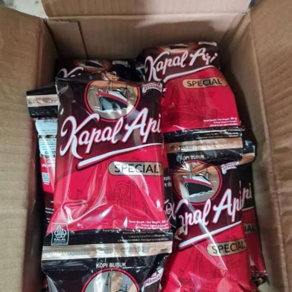 

Kopi Bubuk Kapal Api Special 60 Gram