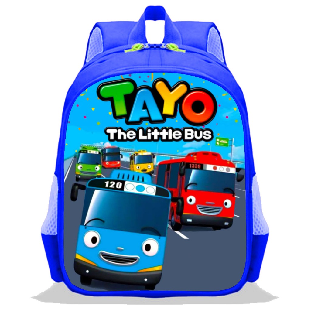 Tas anak sekolah tk paud karakter tayo - Ransel anak sekolah terkini