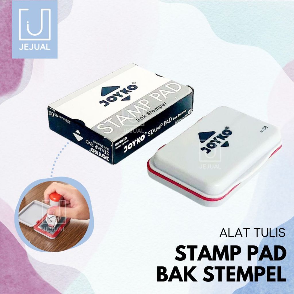 

Tempat Stempel Bak Stempel Kecil Stamp Pad Joyko No. 00 Isi Tinta / Papan Stempel