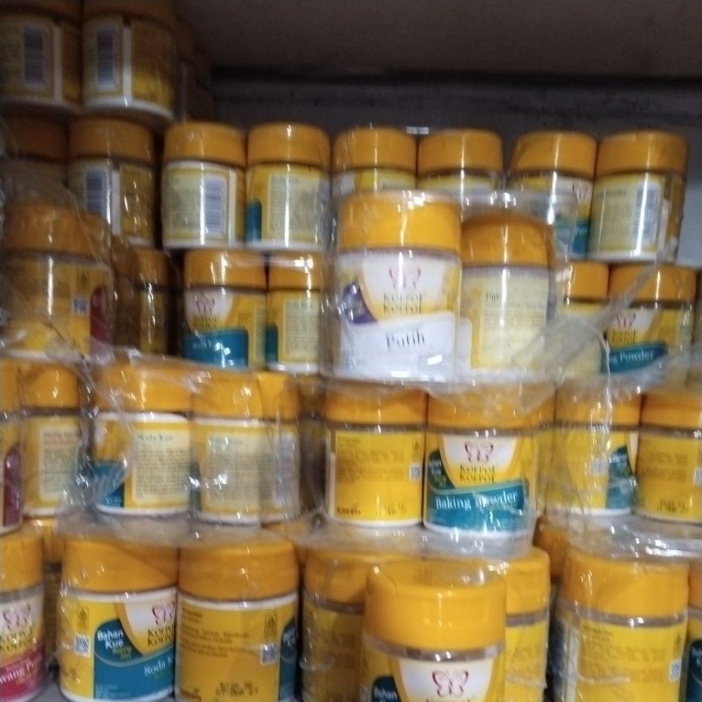

Pemutih, Baking Powder, Soda Kue, Bawang putih kupu-kupu