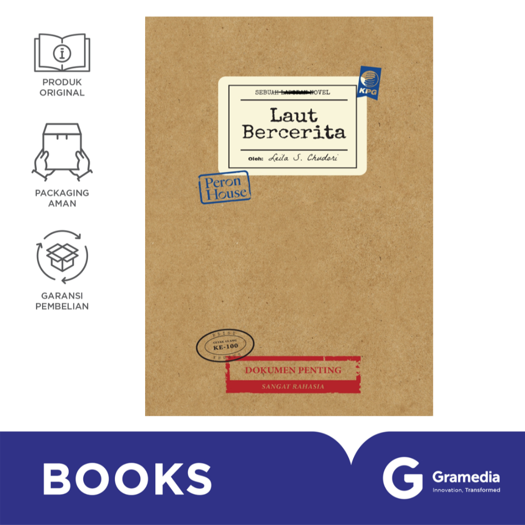 Gramedia Buku Novel Laut Bercerita (Leila S. Chudori)