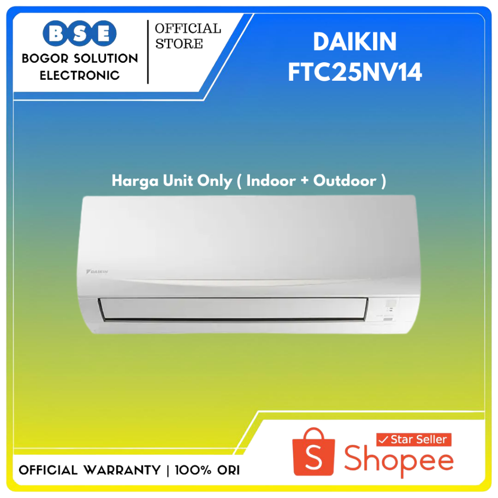 AC Daikin FTC25NV14 1PK Daikin STC25NV14 DAIKIN Standar 1 PK THAILAND