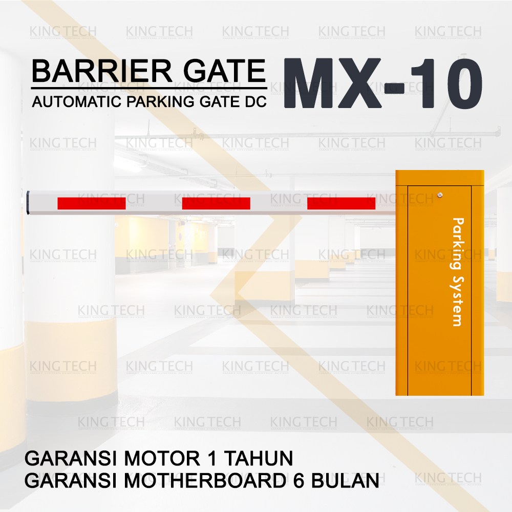 Barrier Gate MX10 AC220V / Mesin Parkir Portal Otomatis