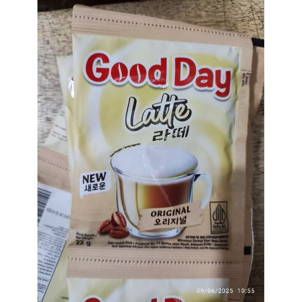 

Kopi Torabika Creamy Latte 25gr 1 Renteng isi 10
