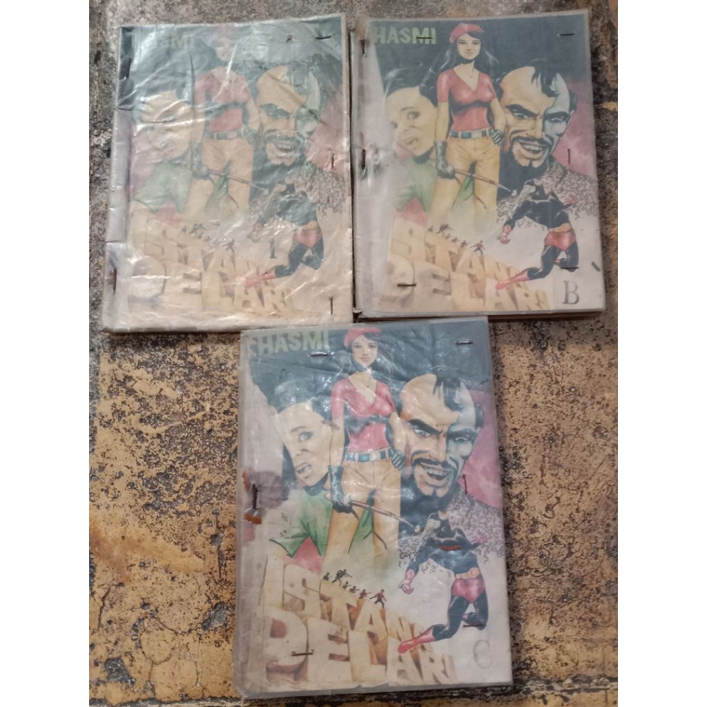 Komik Indonesia jadul Hasm Istana Pelari