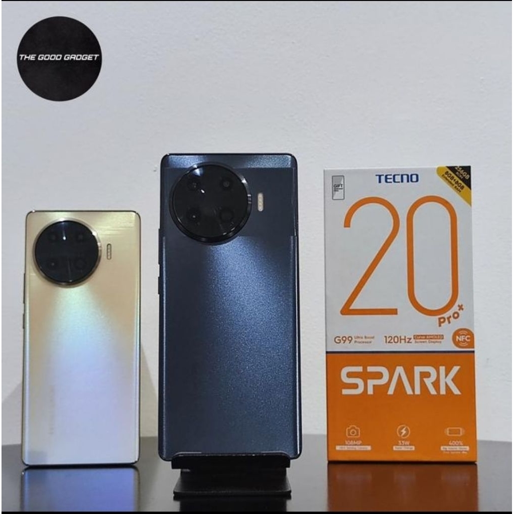 Tecno Spark 20 Pro Plus NFC 8/256 GB Garansi Resmi Indonesia Second Original