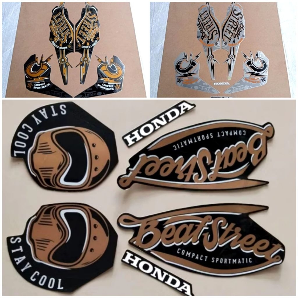 Stiker Striping Lis Body Motor Beat Street 2019 Standar