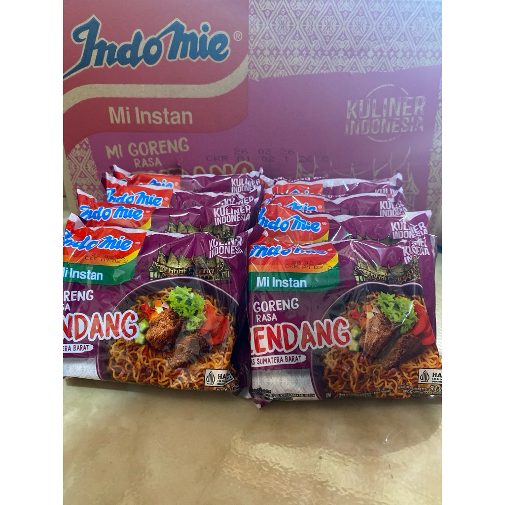 

Indomie goreng rendang