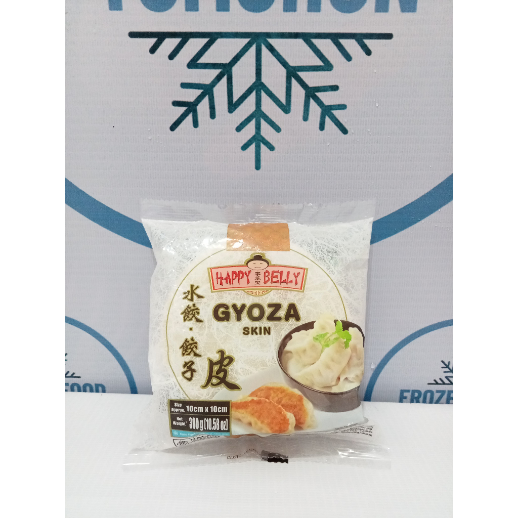 

Kulit Gyoza (Pangsit, Dumpling) Premium isi 25pcs 300gr - Frozen Food Tomohon