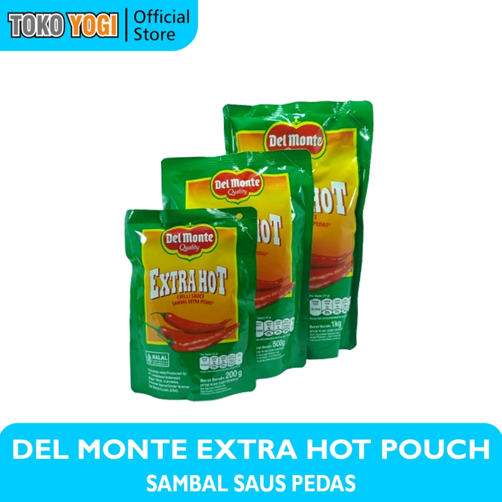 

SAUS DEL MONTE EXTRA HOT POUCH || SAMBAL EKSTRA PEDAS