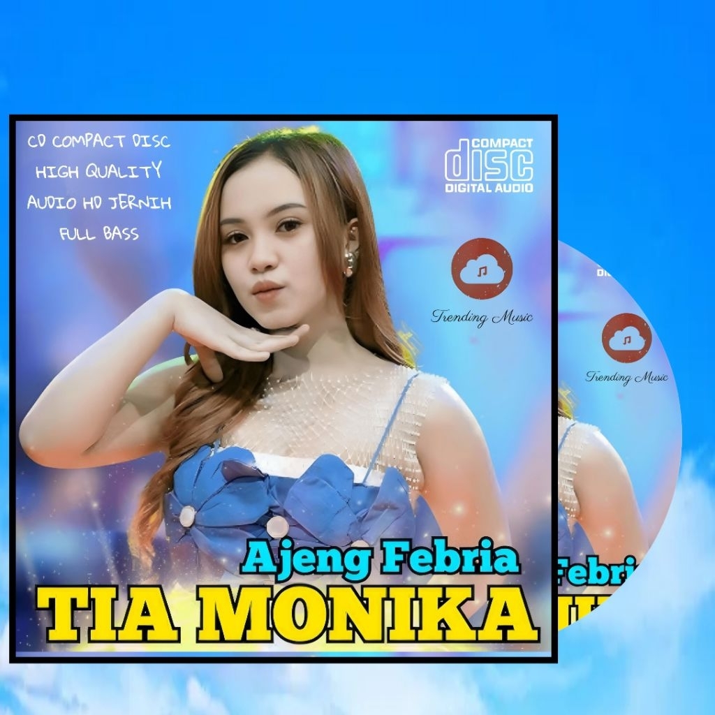 KASET CD MOBIL LAGU DANGDUT KOPLO FULL ALBUM AJENG FEBRIA TERBARU 2025 - KASET CD MOBIL ORIGINAL - C