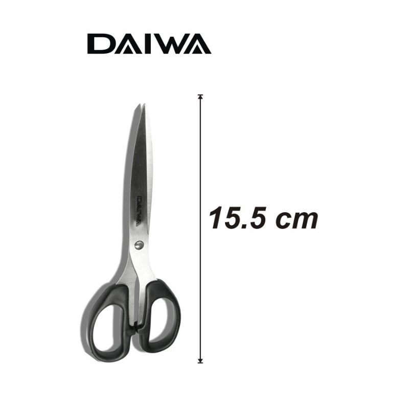 

Gunting Daiwa Sedang /Gunting Kertas High Quality/ Stainless Steel Scissors Daiwa