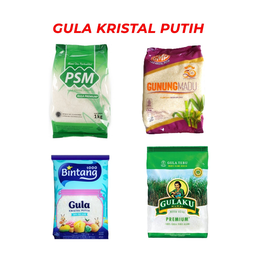 

GULA PASIR / KRISTAL PUTIH / TEBU ALAMI PREMIUM ALL VARIANT