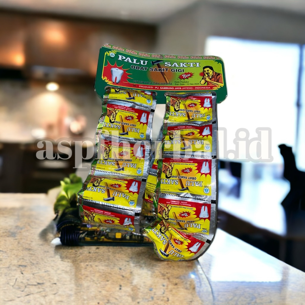 palu sakti kapsul sakit gigi