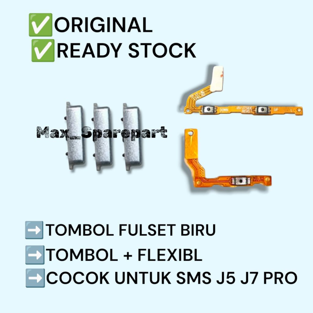 Samsung J5 Pro | J7 Pro Tombol + Flexible On/Off + Volume Fulset