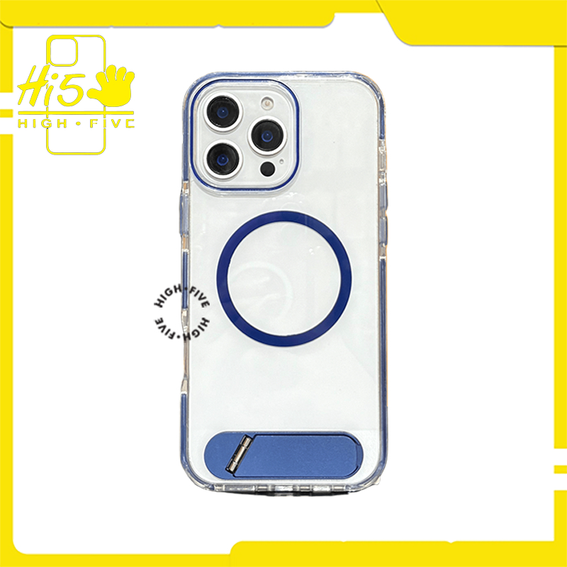 Hi5 Jenny Standing MagSafe + Kickstand | Hybrid Shockproof Case NAVY for iPhone 11, iPhone 13, iPhon