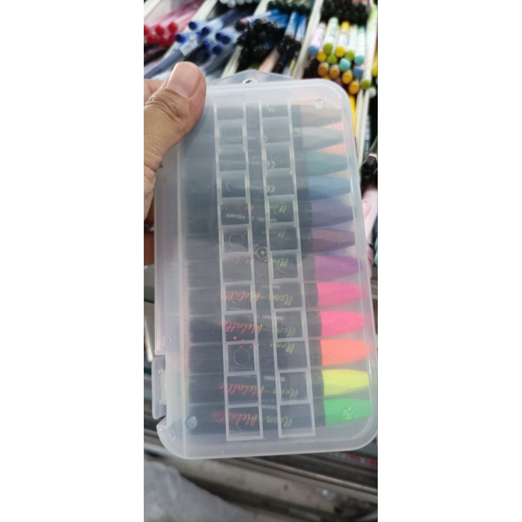 

Crayon Krayon Greebel 12 Warna Neon