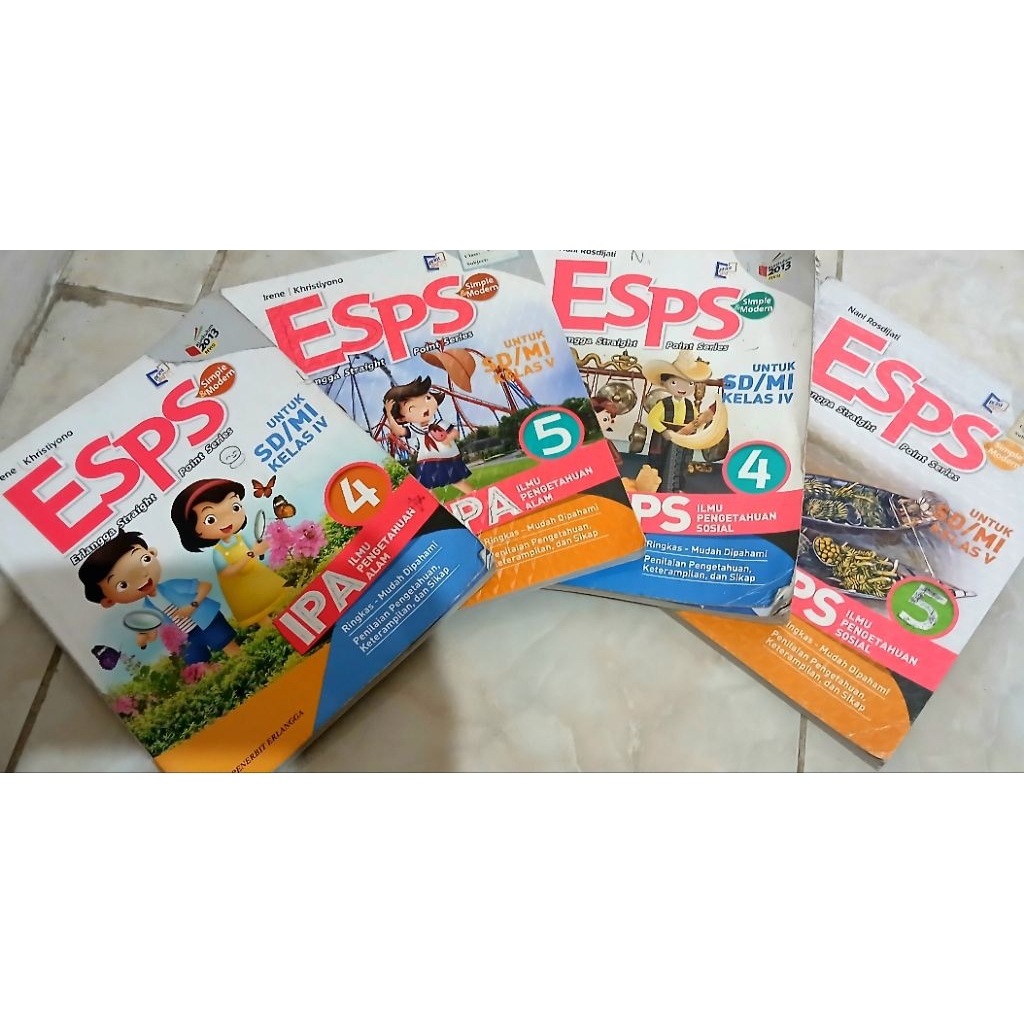 ESPS BUKU IPA IPS KELAS 4 KELAS 5 K.2013