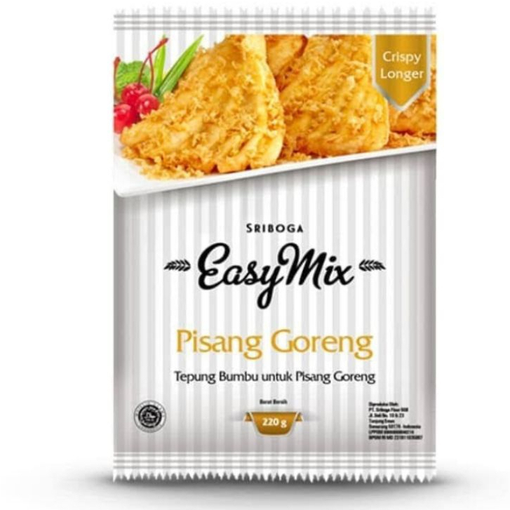 

EASY MIX TEPUNG PISANG GORENG KEMASAN 220 GRAM