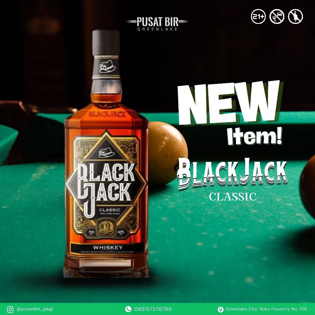 

New! Blackjack Classic 700ml