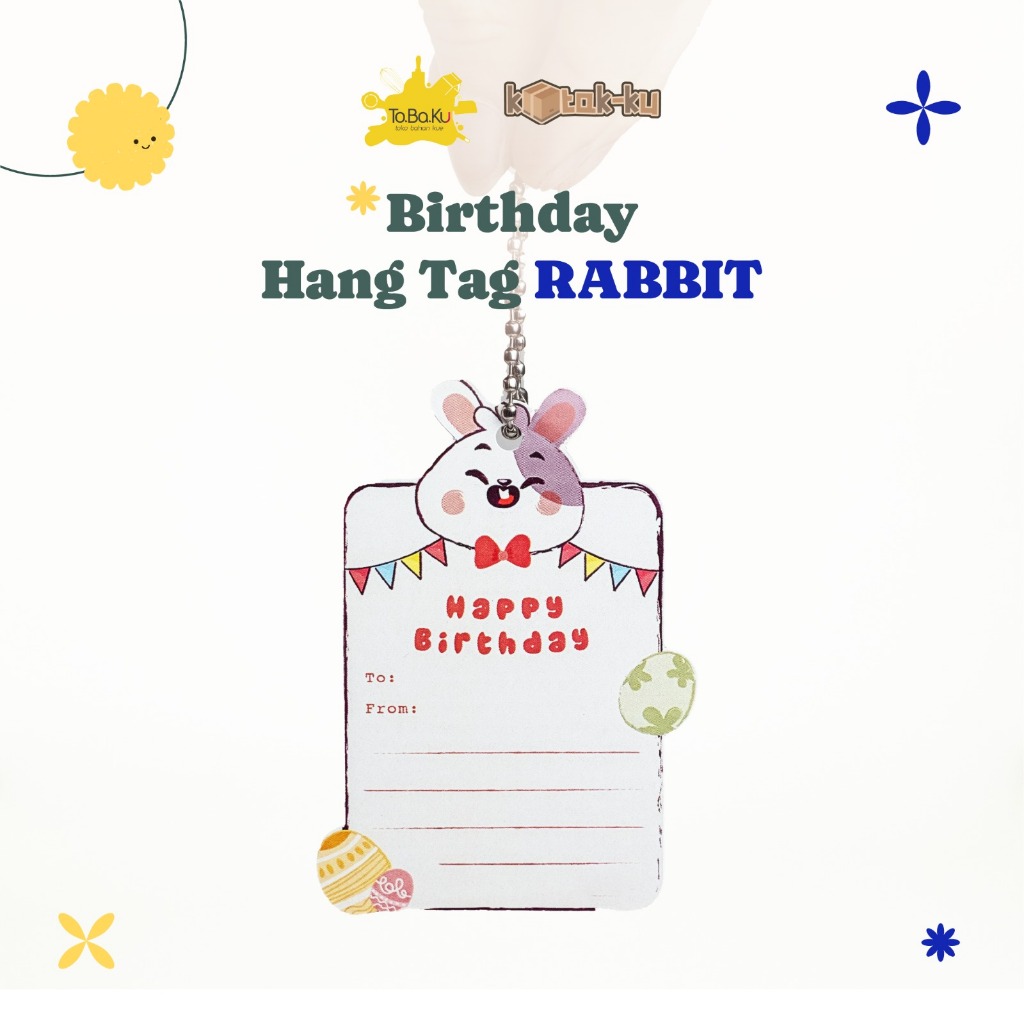 

Kotak-ku Hang Tag Single Birthday