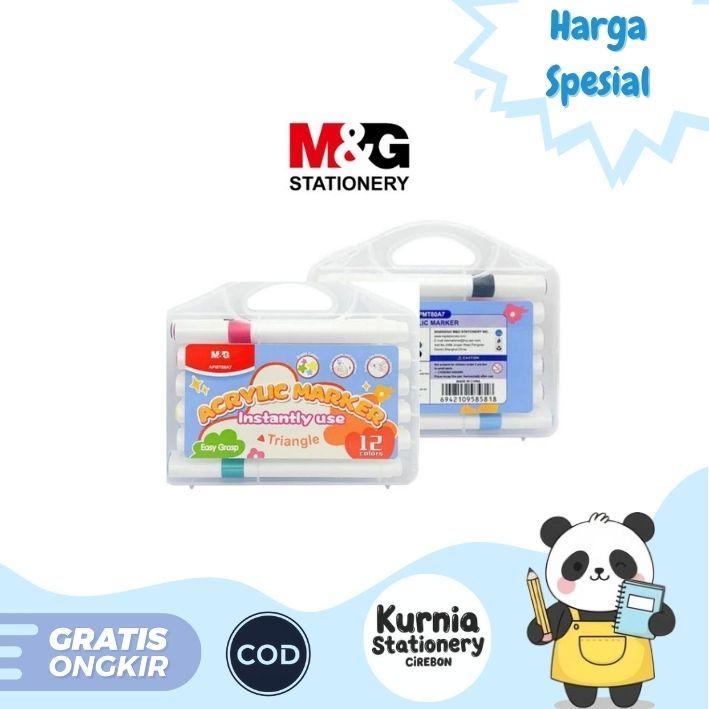 

M&G Acrylic Marker / Spidol Acrylic 12, 24, 36 & 48 Warna