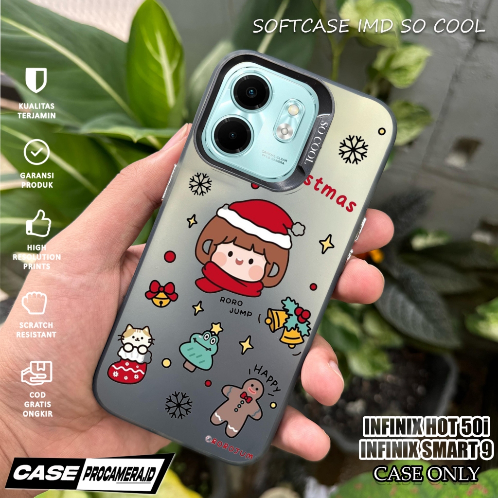 Case IMD For INFINIX SMART 9 / HOT 50i - casing For Case IMD INFINIX SMART 9 / HOT 50i - ( Roro )Cas