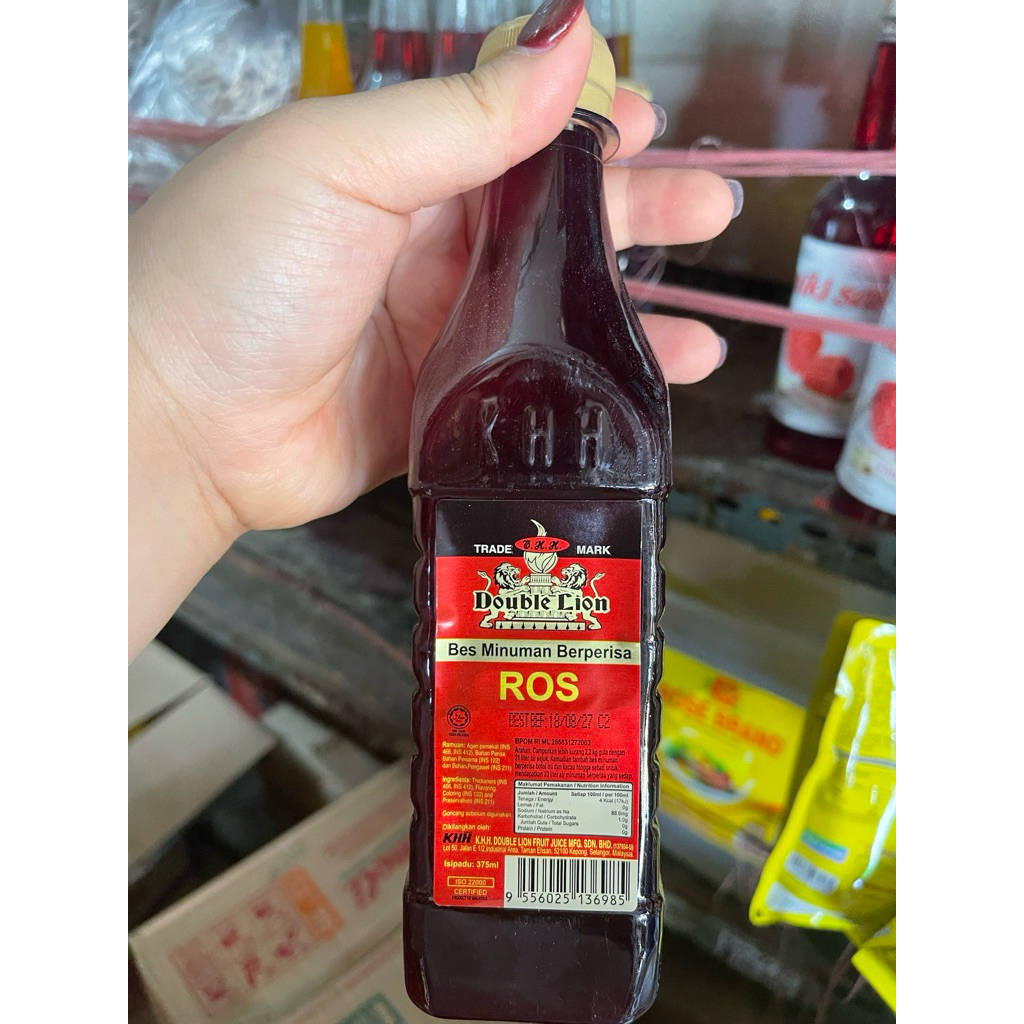 

sirup rose double lion 375ml