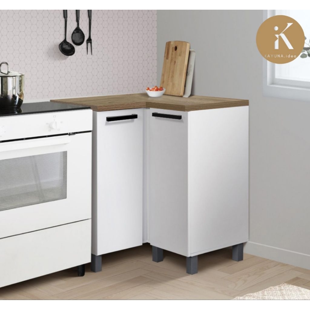 KAYUNA.idea Nebraska CBCN 9150 - Kitchen Set Kayu Modern Minimalis/Kabinet Dapur/ Rak Dapur/ Kitchen