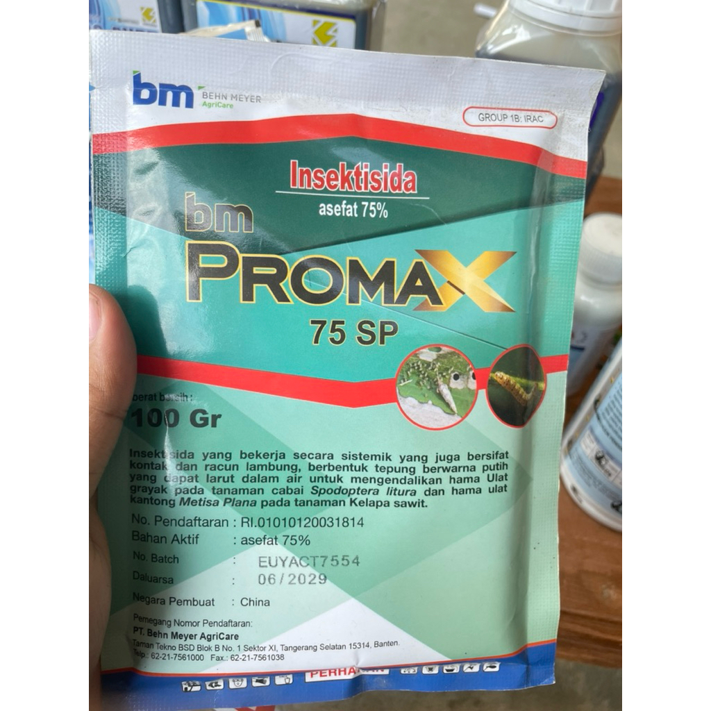 Insektisida BM PROMAX 75 SP Kemasan 100 Gram Original