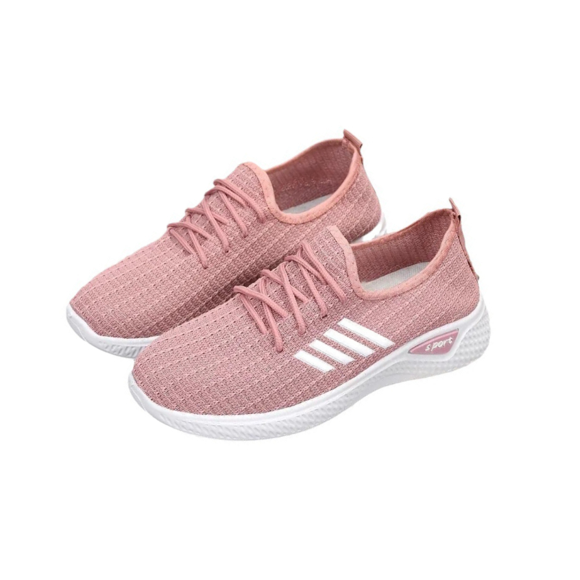 VEBLEN OFFICIAL Sepatu Sneaker Wanita Cewek Modern Sport/Santai/Kerja/Kantor/Kuliah Sirkulasi Udara