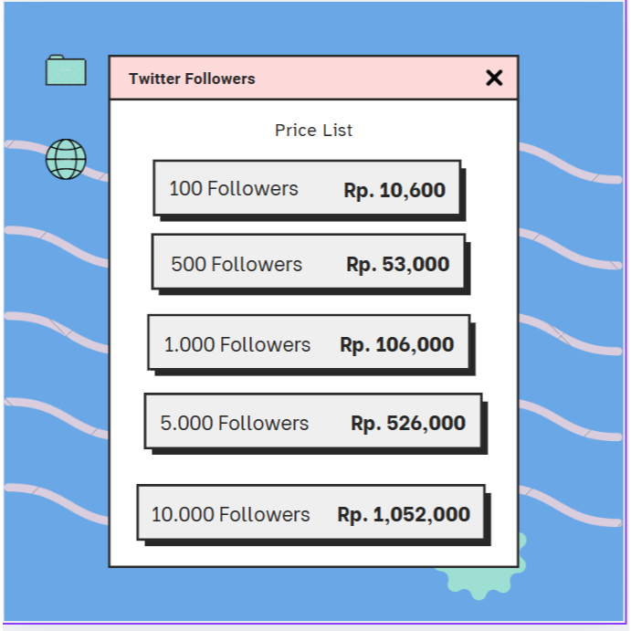 Twitter Followers | Tambah Followers Akun X (Twitter) | Real & Natural | Aman | Bangun Kredibilitas 