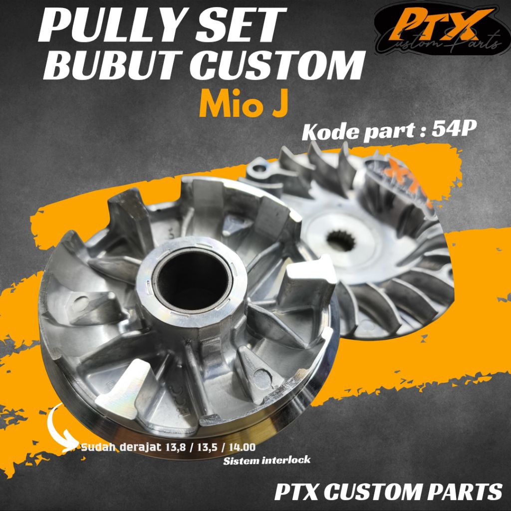 Pully Set Rumah Roller Custom Mio J Bubut Racing