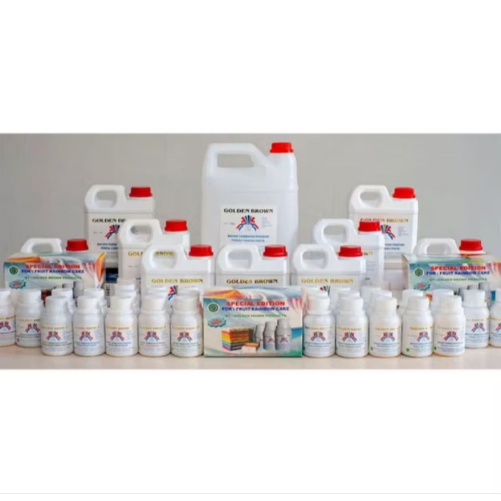 

PERISA DAN PEWARNA MAKANAN GOLDEN BROWN 100GR /ALL VARIAN