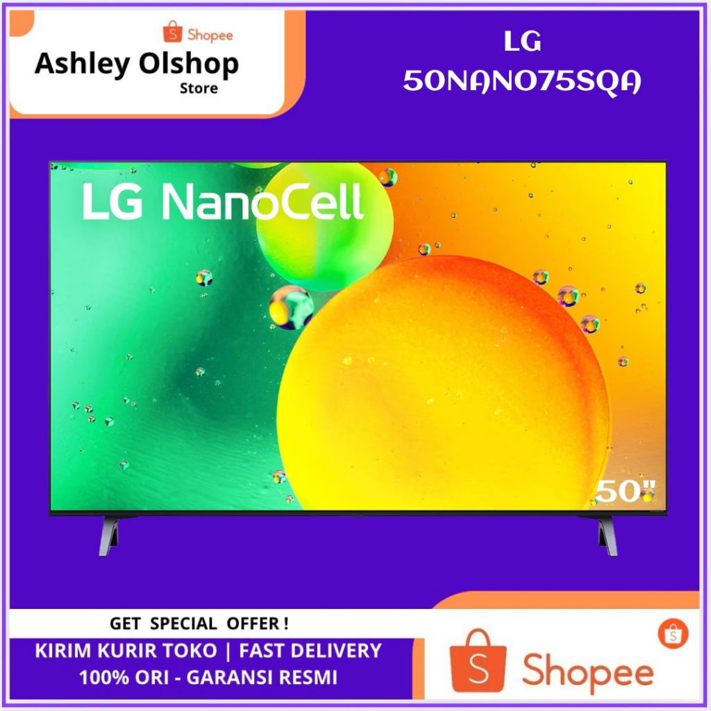 LG 50NANO75SQA 4K UHD 50 NANO75 LG NANOCELL 50 INCH 50NANO75SQA 50"