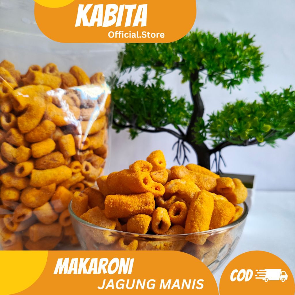 

Makaroni Kabita Gurih asin, Cemilan murah meriah. juara rasanya