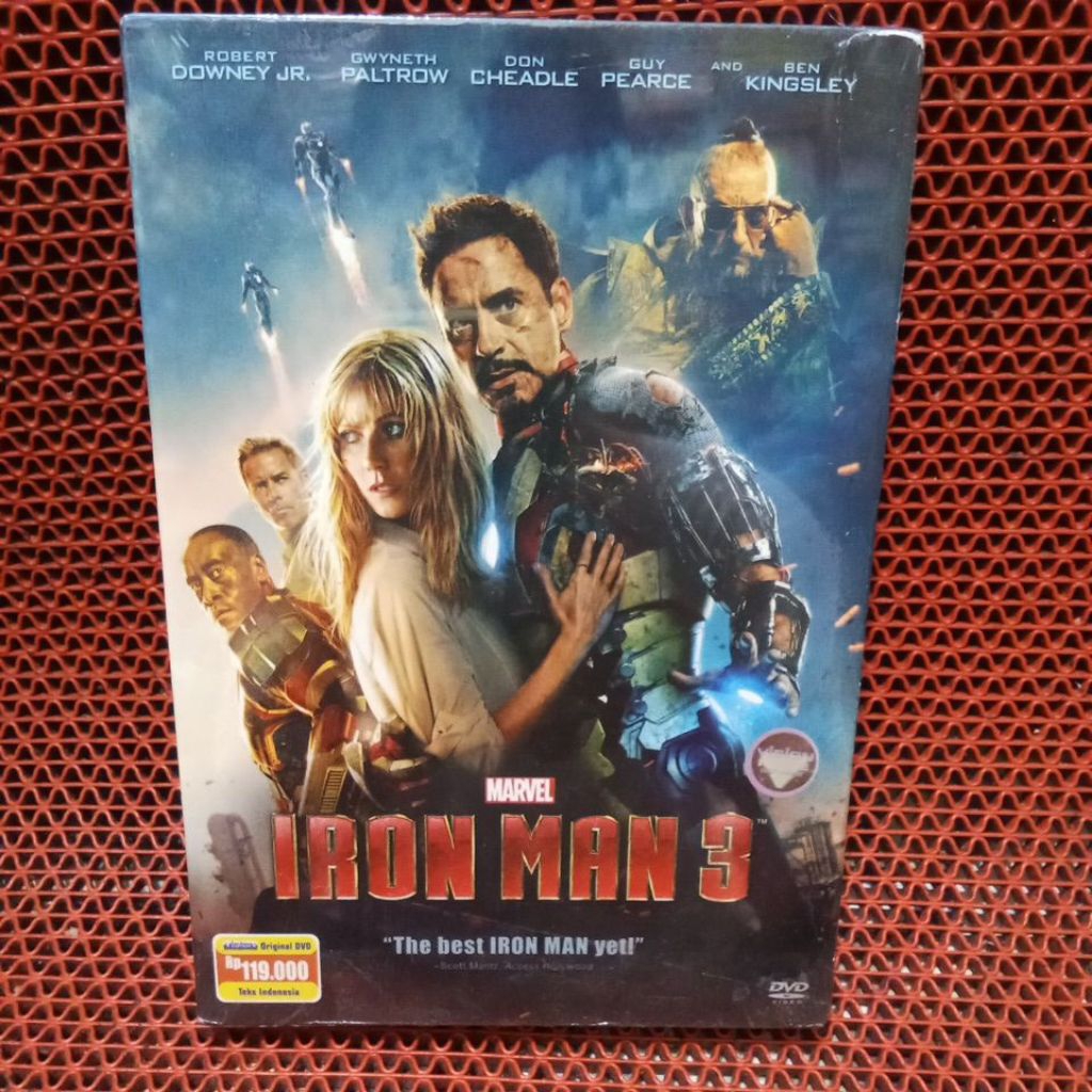 DVD IRON MAN 3 100% ORIGINAL