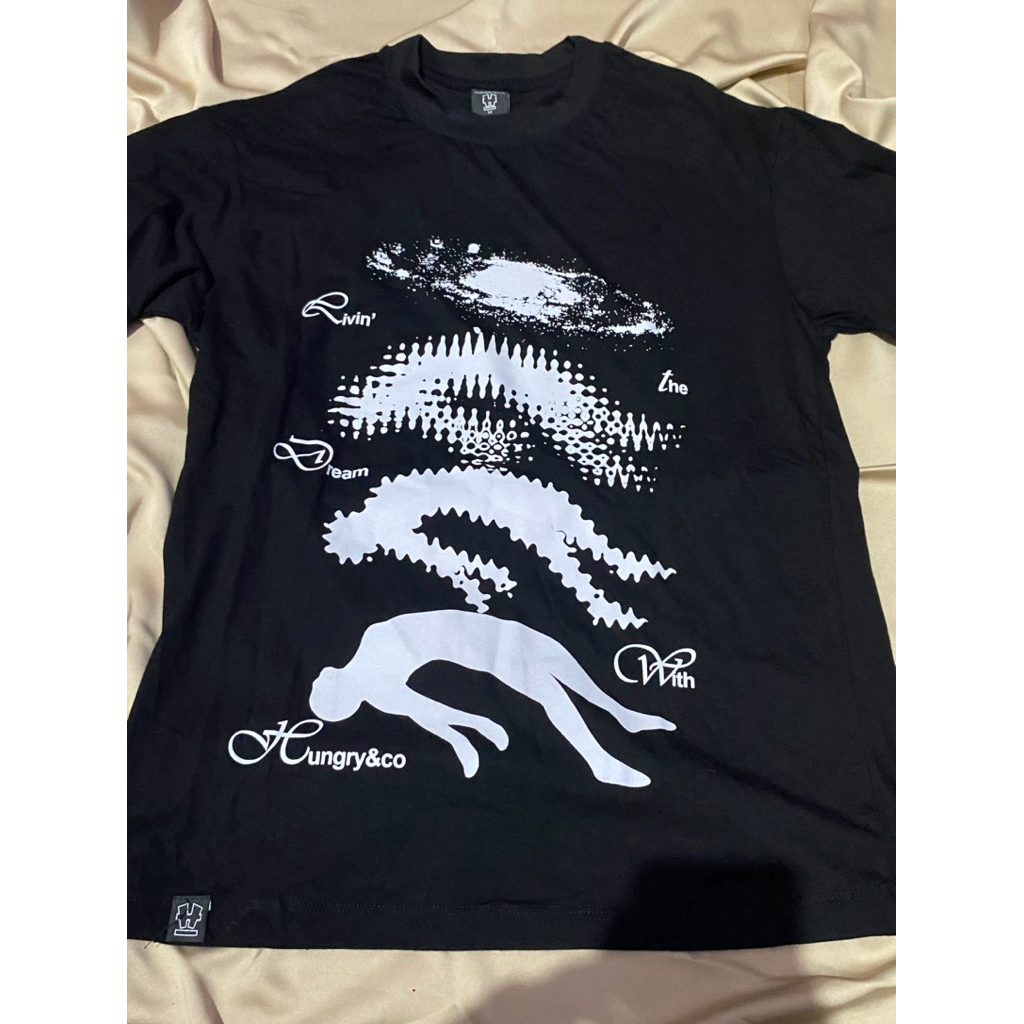 Tshirt Hungry&Co Black