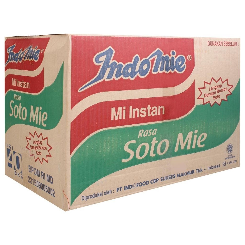 

INDOMIE | Mi Instan | Soto Mie | 1 Dus isi 40 PCS