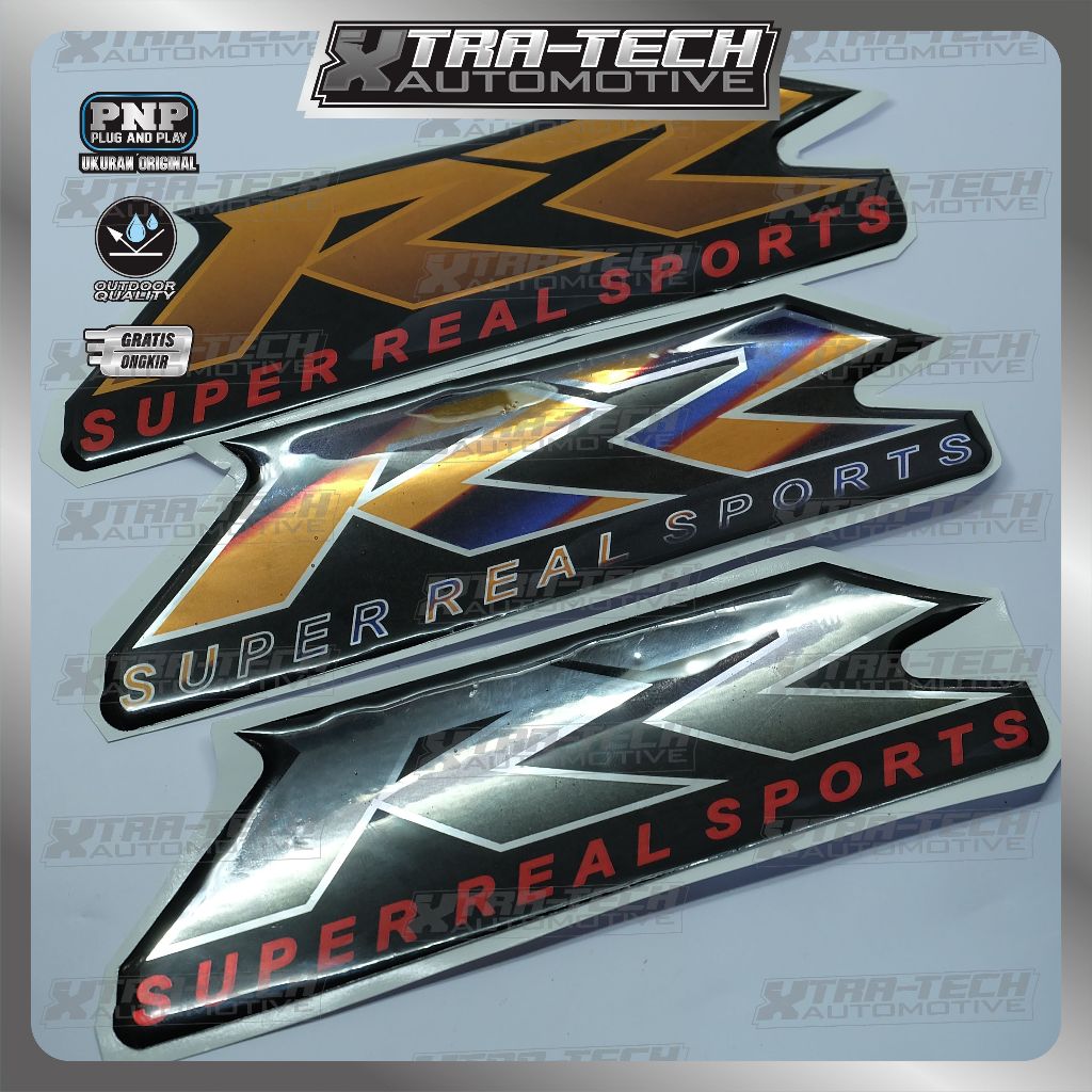 emblem timbul RR kawasaki ninja / emblem rr kawasaki ninja 150
