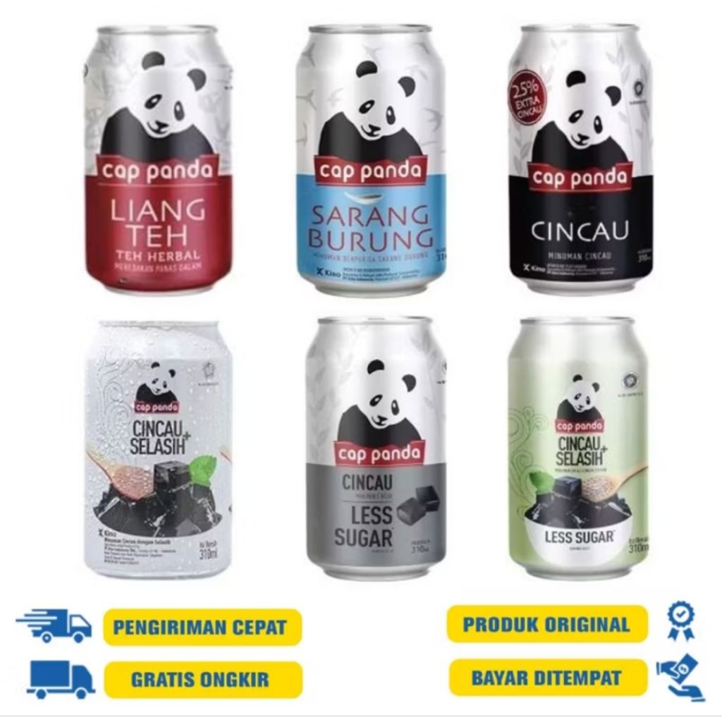 

MINUMAN CINCAU KALENG CAP PANDA 310 ML