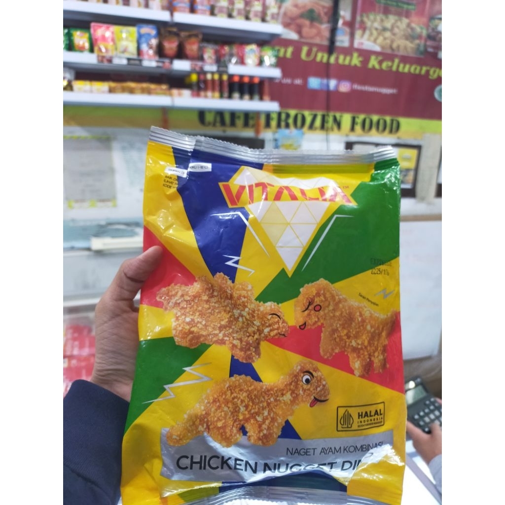 

Vitalia naget dino 350g