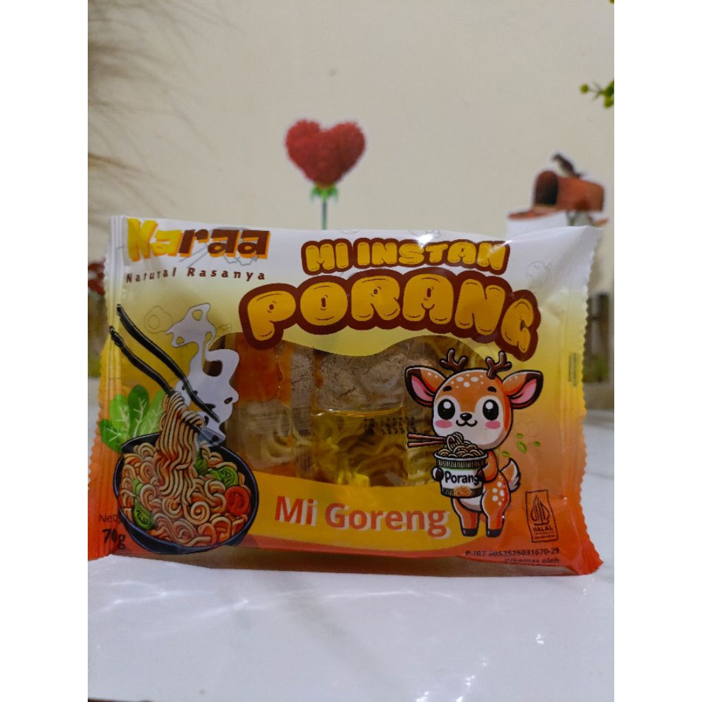 

Mie Porang Naraa Mie instan Mie Goreng Instan Porang Kaya rasa tinggi serat Mie sehat