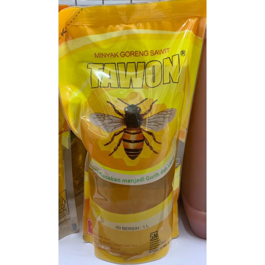 

Minyak Tawon Pouch 1L | Minyak Goreng Tawon