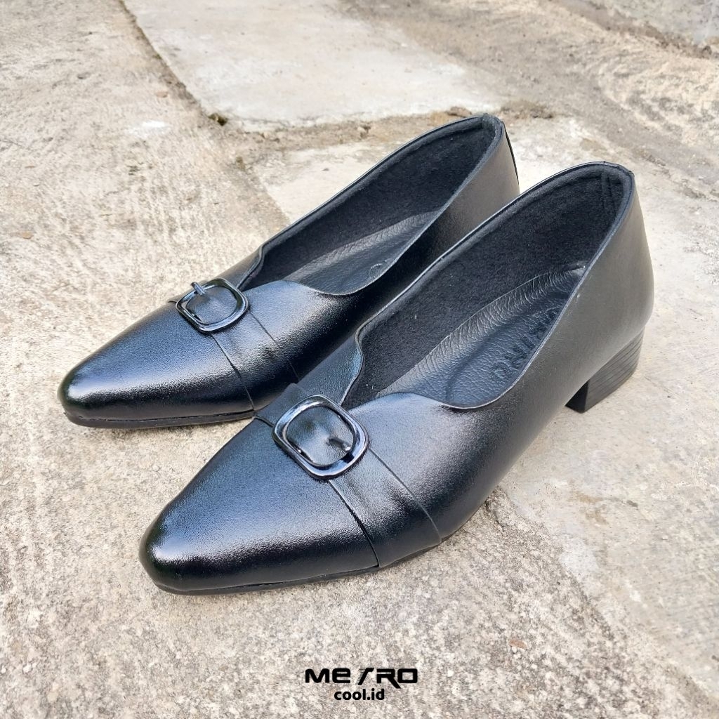 Sepatu Wanita - Kulit Asli - Produksi METRO Magetan