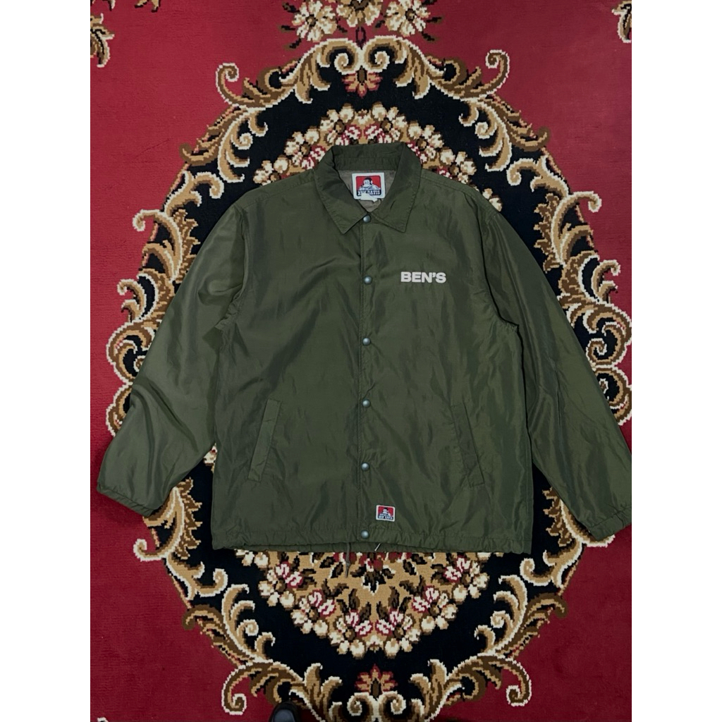 coach jacket ben davis (olive green)