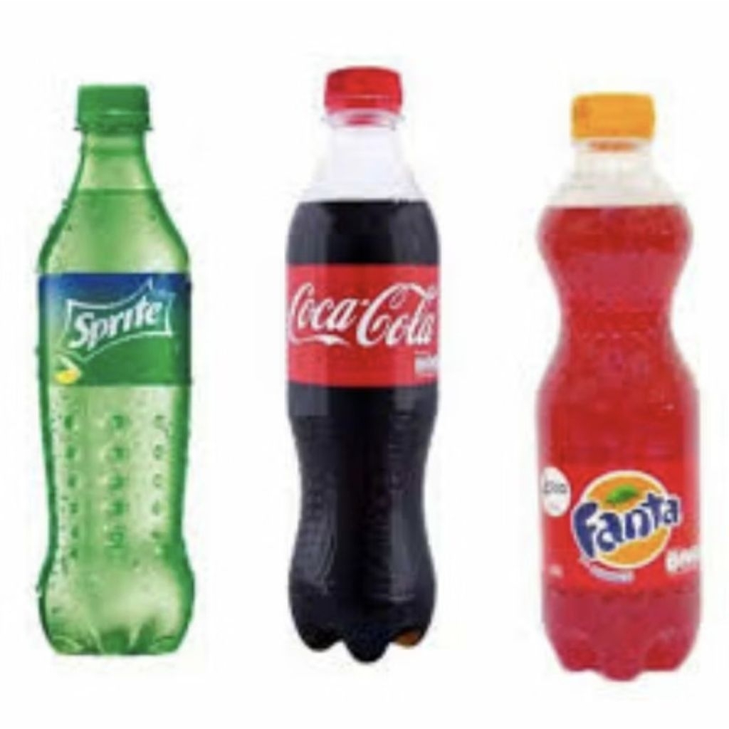 

TEBUS MURAH Minuman Sprite, Fanta, Coca Cola, Purply Orange dll (kemasan sedang)